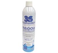 3S SuperSamaStore Botella de Gas Refrigerante R600A, Rosca Macho 7/16", 420 g
