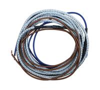 3S SuperSamaStore Cable calefactor con calcetín metálico protector, cable térmico anticongelante para tuberías e instalaciones técnicas, resistencia calentadora tubo 230 V, 15 W/metro, 60 W, 4 metros