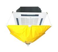 3S SuperSamaStore Funda de limpieza y desinfección para aires acondicionados, bolsa impermeable para lavar unidades de aire acondicionado split y recoger líquidos