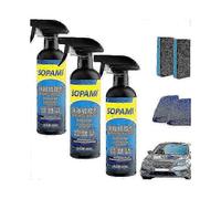 (3SET)1-3set Sopami Car Coating Spray Protection Quick Car Wax Polish for Car and Motorcycle for Vehicle Shine and Protection