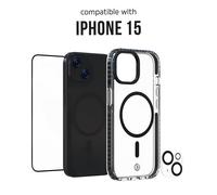 3sixt 65920 funda para iphone 15 pro max protector de pantalla y prote