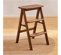3Step - Escalera plegable de madera 2 en 1 con soporte para plantas y plantas antideslizante, portátil, para decoración del hogar y nizat Solut.