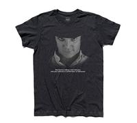 3styler Alex DeLarge - Camiseta de hombre, color naranja mecánica Clockwork Orange - Milk Plus Leche Plus - Línea Classic - 100% algodón 185 gr/m², Negro , L