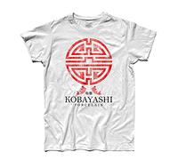 3styler Camiseta de hombre Kobayashi Porcelain - Los habituales sospechosos - The Usual Suspects - Línea Classic - 100% algodón 185 gr/m², Color blanco., XXL