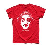 3styler Camiseta de hombre Marty Feldman - AB Normal - Igor Frankenstein Jr - Línea Classic - 100% algodón 185 gr/m², rojo, XXL