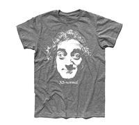3styler Camiseta de hombre Marty Feldman - AB Normal - Igor Frankenstein Jr - Línea Classic - 100% algodón de 185 g/m² (XL, gris melange)