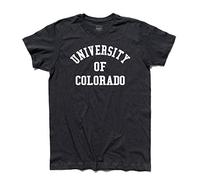 3styler Camiseta Hombre University of Inspirado by Glenn Frey - Capital Centre Camisa - Línea Clásico - 100% Algodón 185 Gr/Mq (M, Negro)