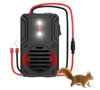 3T6B Ahuyentador de martas para Coche con Luz Intermitente, 12V Ultrasónico Repelente de Martas para Automóviles, Repelente de roedores para Coche, Caravana, camión, Furgoneta