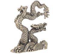 3Ud Escultura Dragón Cobre Para Decoración Y Suerte