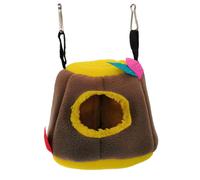 3Ud Refugio Colgante Para Hámster Y Cobayas Cueva Marrón