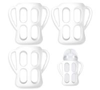 3uds Asas para Biberones para Philips Avent Natural Baby Bottles 9oz, Easy Grip Ergonómicas Asas para Biberones de Silicona Accesorios para Philips Avent, Deje que el Bebé sea Independiente