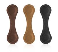 3uds Marcapáginas Magnéticos de Cuero, 10x3cm Marcadores de Libros Magnéticos para Leer, Clips para Libros para Guardar su Página, Regalo para Amantes de los Libros Adultos Adolescentes