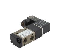 3V110-06 12V 1/8" Normally Closed Solenoid Valve 3 Way Pneumatic Air Solenoid Control Valve Alumium Body(3V110-06NC DC24V,With 6mm)