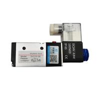 3V210-08 Pneumatic Electric Solenoid Valve 3 Way 2 Position Control Air Gas Magnetic Valve 12V 24V 220V Coil Volt Hose Fittings(3V210 08 NO DC24V,With 8mm fittin)