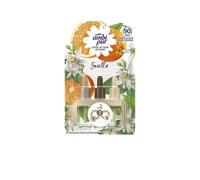 Ambipur 3Volution Naranja y Neroli Recambio De Ambientador Eléctrico 20 ml, 3 Aromas Que Se Alternan Para Combatir Los Olores