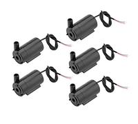 3W 220V de Bomba de agua sumergible, 5pcs DC 3V-5V mini bomba de agua sumergible para/Fuente/Acuario/Estanque de peces