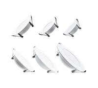 3W 5W 7W 9W 12W 15W Spot LED Downlight 220V impermeable blanco cálido blanco frío lámpara de techo lámpara empotrada redonda iluminación LED Spot(Warm White,3W)