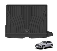 3W Alfombrilla Maletero de 3 Piezas para Benz GLC X254 2023-2025 2026,Thorex™ Alfombrillas Maletero de Coche para Todo Tipo de Clima para Benz GLC Juego Completo de Maletero, Accesorios, Negro