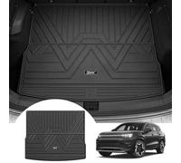 3W Alfombrilla Maletero de 3 Piezas para Volkswagen Tiguan 2025-2026(no para PHEV),Thorex™ Alfombrillas Maletero de Coche para Todo Tipo de Clima para Volkswagen Tiguan Juego Completo de Maletero