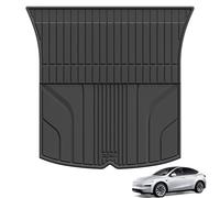 3W Alfombrilla para Maletero para Tesla Model Y 2021-2024 2025 2026 Juniper, Apto para Perros Thorex™, Ajuste Personalizado, Nuevo Modelo Y Juniper, Alfombrillas Impermeables Antideslizantes para