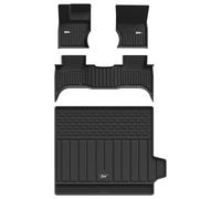 3W Alfombrillas de Coche y Maletero Compatible con Range Rover Sport L494 2014-2022, TPE Alfombrillas para Todo Tipo de Clima para Range Rover Sport la 1ª y 2ª Fila Juego Completo, Accesorios