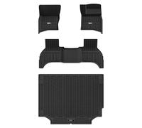 3W Alfombrillas y forro de maletero para Land Rover Defender 110 L663 2020-2024 2025 (no 7 asientos), apto para todo tipo de clima, TPE apto para mascotas, impermeable, fácil de limpiar, accesorio de