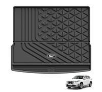 3W Custom Boot Liner para BMW iX1 2023-2024 U11,Alfombrillas de Maletero reciclable de TPE para Todo Tipo de Clima,Accesorio de Coche Impermeable Antideslizante,fácil de Limpiar Certificado UKCA