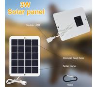 (3W) Paneles solares livianos |Centrales Eléctricas para Exteriores, Células Fotovoltaicas, Cargadores para Teléfonos, Power