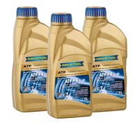 3x 1 Litro RAVENOL Aceite Atf + 4 Fluido para Chrysler MS-9602 Fiat 9.55550-AV4