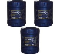 3x 10 Litro MANNOL Aceite Hidráulico Atf AG55 Fluido Mecanismo Automático Gear