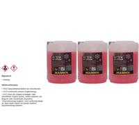 3x 10 Litro MANNOL Anticongelante Fresco Tipo G12 + Refrigerante -40°C Rojo