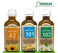 3x 100ML Aceite de Hierbas Set Apothekenqualität Masaje Cuidado Fragancia 3