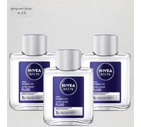 3x 100ml Nivea Men Hydro Care After Shave Fluid Aloe Vera Para Afeitar