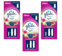 3x 10ml Glade Touch & Fresh Minispray Flores Ambientador Relajante ZEN Recarga