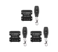 3X 12V RF LED Dimmer Brillo Inalámbrico Controlador Remoto de 3 Teclas 12V- 24V 30A 360W 720W para 5050 3528 Luces de Tira de un Solo Color