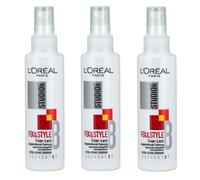 3x 150ml Loreal Paría Studio Line Fix & Style Fixier Laca Ultra-Starke Fijación