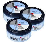 3x 150ml Loreal Remix Fiber-Pasta Efecto Remodelador 24h Extra Fuerte L'ORÉAL