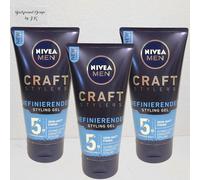 3x 150ml Nivea Men Craft Moldeadores Definierendes Stylinggel Semi Mate Acabado