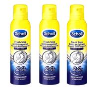 3x 150Ml Scholl Fresh Step Antitranspirante Para Pies Deo 24H Efecto Seco #02