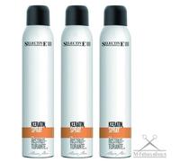 3x 150ml Selective Professional Keratin Spray Reparaciones Inmediato Dañado Pelo