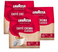 6x 18 Café Almohadillas lavazza Crema Classico Fuerza: 7/10 Redondo & Intenso