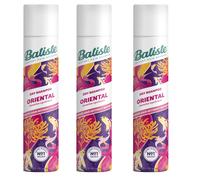 3x 200 Ml Batiste Champú Seco Oriental Jazmín Aroma Refresca El Cabello