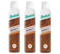 3x 200ml Batiste Champú Seco Con Color Castaño Cubre Raíces Cabello Fresco