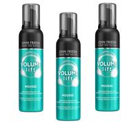3x 200ml John Frieda Volume Lift & Fülle Mousse Espuma Fijadora Con Movimiento