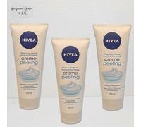 3x 200ml Nivea Crema Exfoliante Cremosa Cuidado Ducha Agradable