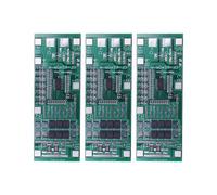 3X 24V 6S 20A 18650 Li-Ion Batería de Litio Protección Solar Iluminación Bms Pcb Con Equilibrio para Ebike Scooter