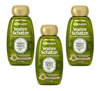 3x 250ml Garnier Verdadero Tesoros Mítica Oliva Nutritivo Champú Seco Pelo