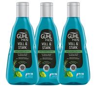 3x 250ml Guhl Men Champú Volumen Y Fuerza Para Cabello Fino Y Delgado