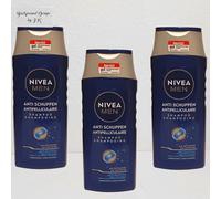3x 250ml NIVEA Men Anti Caspa Champú de Cuidado Fortalece Poder Bambú Extracto