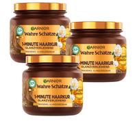 3x 340ml Garnier Verdadero Tesoros Argán El Wunderbare Nährer Tiefenpflege Maske